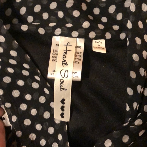 Black and a White Halter Blouse - Picture 5 of 5